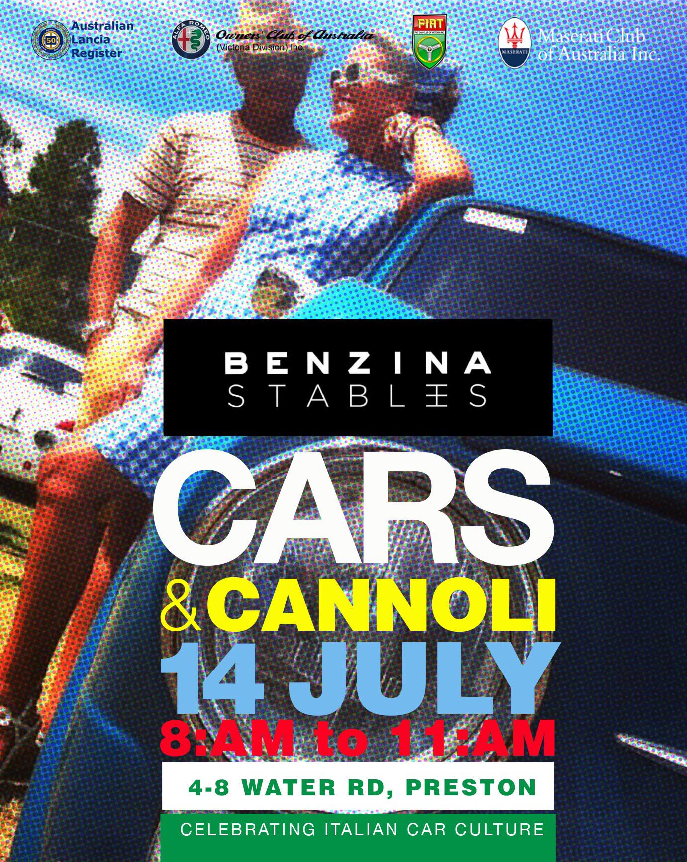 Benzina Stables - Cars & Cannoli